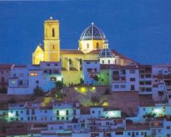 Altea in the evening on yoga retreat