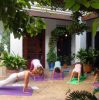 Yoga holiday Denia courtyard