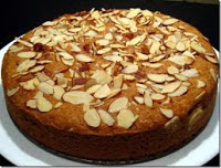 Spanish almond cake