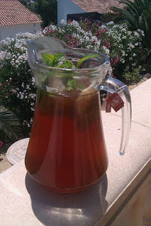 Iced yogi tea