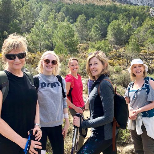Walking hiking retreats with yoga Spain