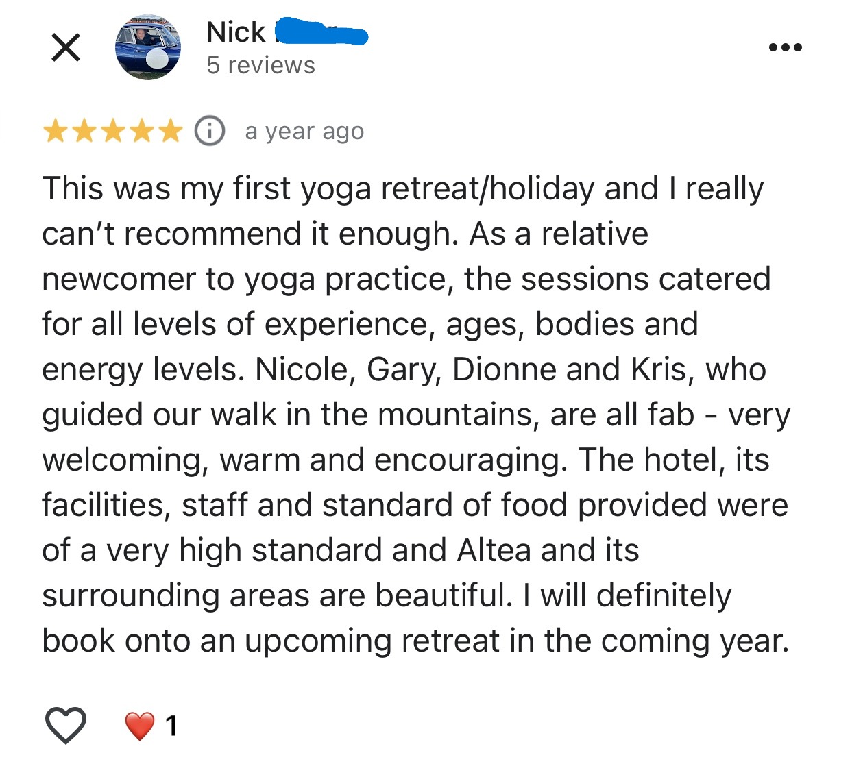 review