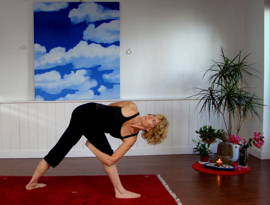 Revolved Triangle Yoga Pose